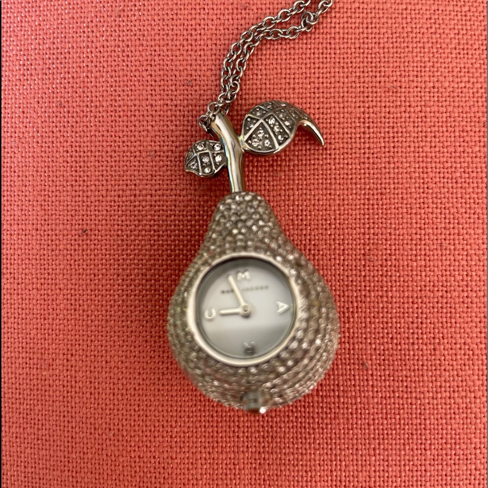 Watch Marc Jacobs Pear Clock Pendant Necklace